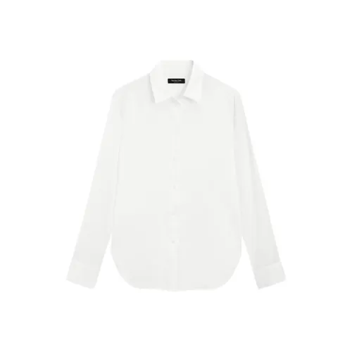 Massimo Dutti Белые Женские Рубашки