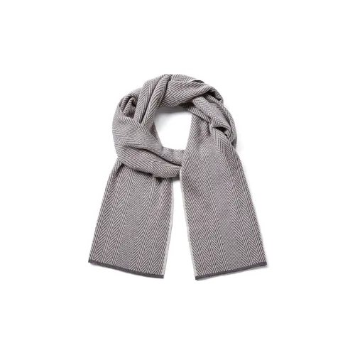 Jeccieziio Шарфы из кашемировой смеси вязаные мужские