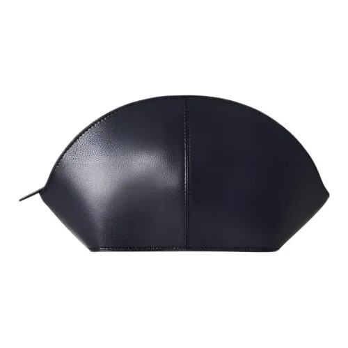 THE ROW Клатч из овечьей кожи женский морской зеленый