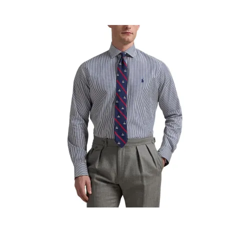 Polo Ralph Lauren Blue Men's Shirts Поло Ralph Lauren Синие Мужские Рубашки