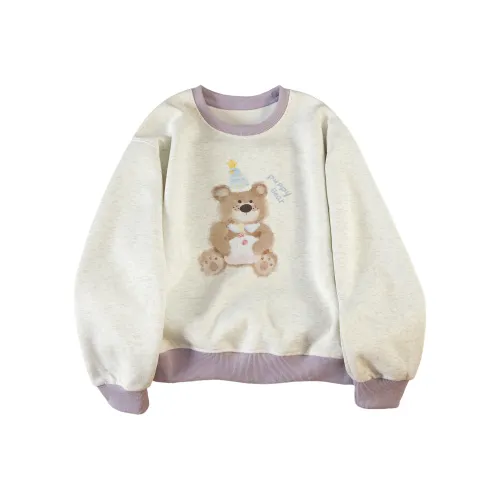 TOUCH Серый Белый Женский Свитшот