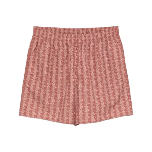 LACOSTE Светло-коричневые мужские плавательные шорты