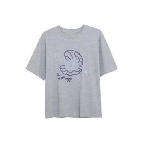 UNSPECIFIED Морская звезда Оболочка Вышивка Технология T Рубашка Женские