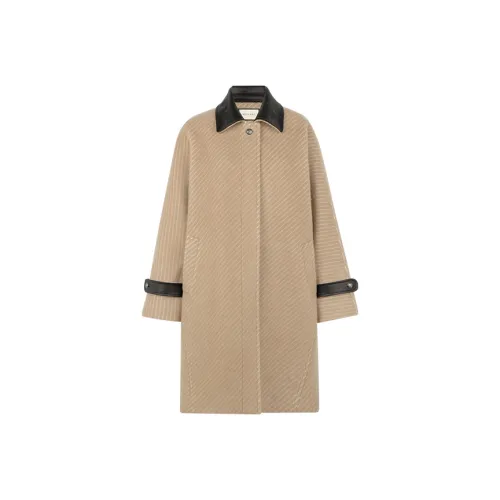 MEIYANG Верблюжий цвет Женское пальто