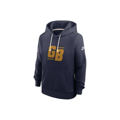 Nike Clothing Морской Синий Женский Свитшот