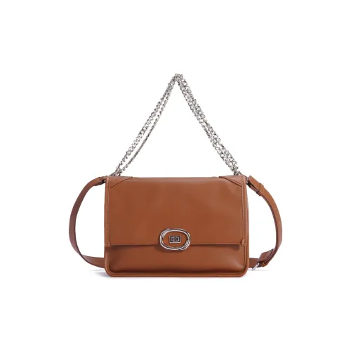 Dubaolu Полиуретан Синтетическая кожа Сумка через плечо Женская Цвет кофейного зерна Latte Пудинг Молочно-чайный