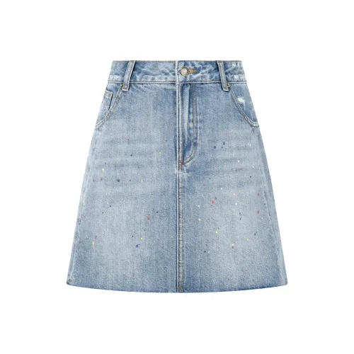 MEIYANG Джинсовые короткие юбки Женские