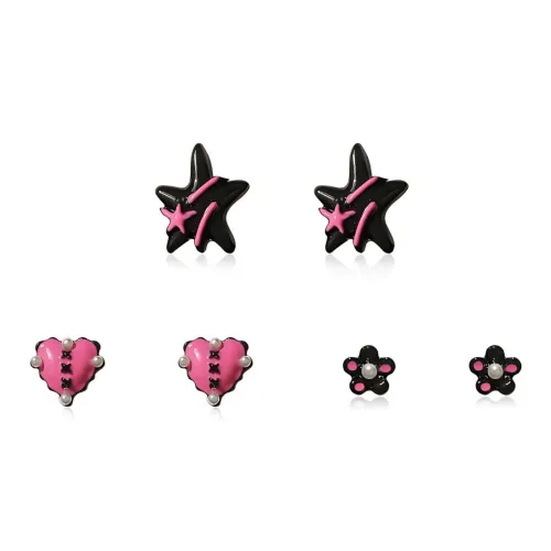 DVNRR Сплав Серьги-гвоздики Женские