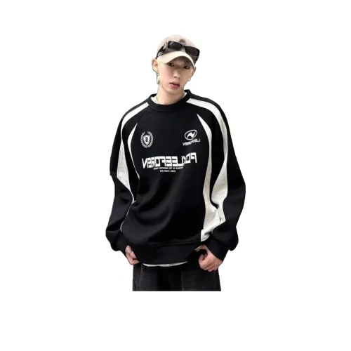 THE AIER Черный Унисекс Свитшоты