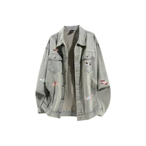 CRUSH KEY Унисекс Джинсовые куртки