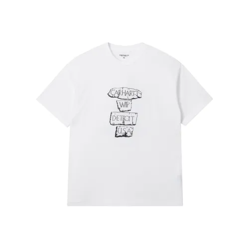 Carhartt WIP Белая Мужская Футболка