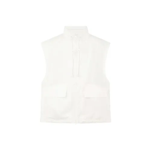 MEIYANG Экрю Женские жилеты