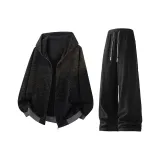 Черный топ + Черные брюки