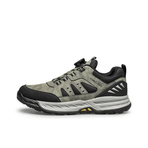 KANGLONG Амортизация устойчивость к истиранию поддержка легкий увеличенная высота матовый низкий топ повседневный мужской