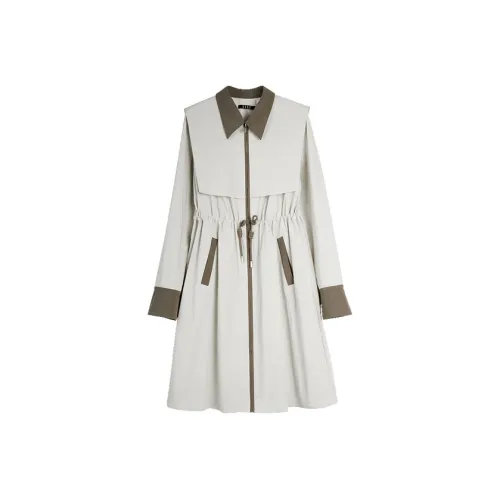 ELLE Длинное платье с длинными рукавами женское