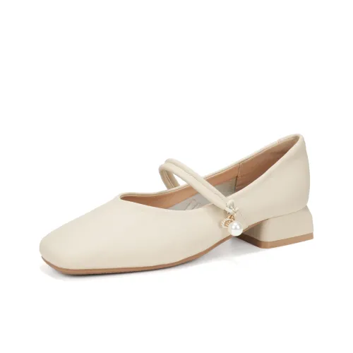 Lanza Грубый каблук Туфли Мэри Джейн Женские