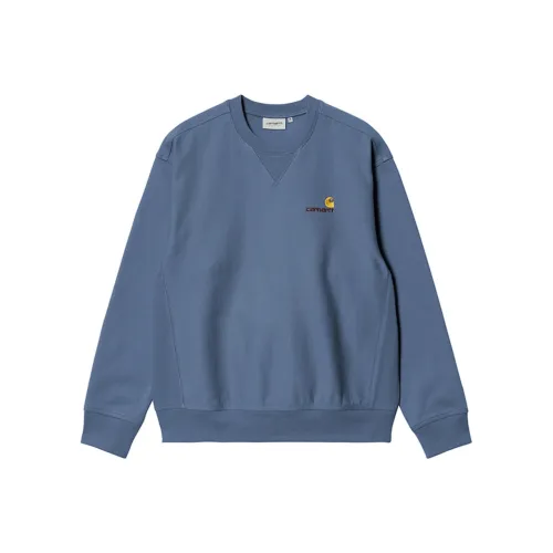 Carhartt WIP Blue Men's Sweatshirts Кархарт WIP Синий Мужские Толстовки
