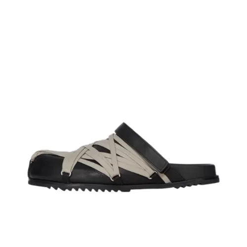 RICK OWENS RO Нет Особенный Эффект Домашние тапочки Женские Черный