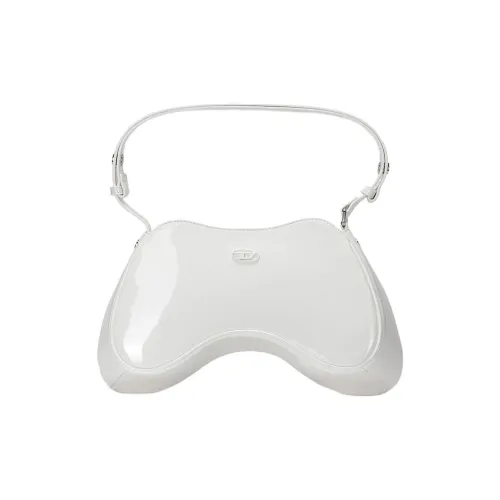 DIESEL Лакированная кожа Сумка Сумка через плечо Женская Белая