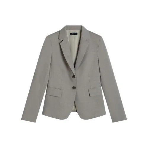 THEORY Галечно-серый Женские Деловые костюмы