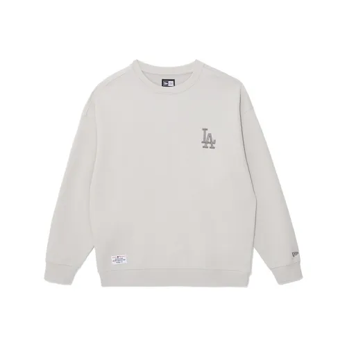 New Era FW25 MLB Collection Передняя часть груди Буква Logo Круглый вырез Длинный рукав Пуловер Толстовка Унисекс