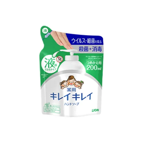LION Pharmaceutical Заправка Пачка Средства для дезинфекции рук Удаление запахов 200 мл Аромат Fruity