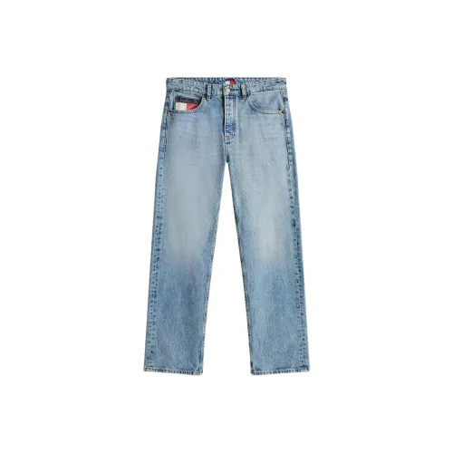 Tommy Hilfiger Светло-синие Мужские Джинсы