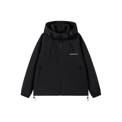 BLACK AT Черный Унисекс Куртки