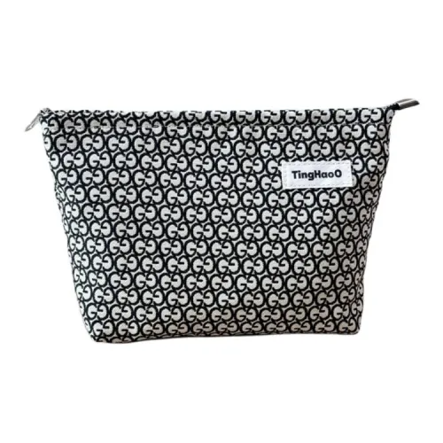 OMGD Эксклюзивная ткань косметичка западный стиль с буквой клатч маленькая сумка женская сумка для хранения пылеустойчивая