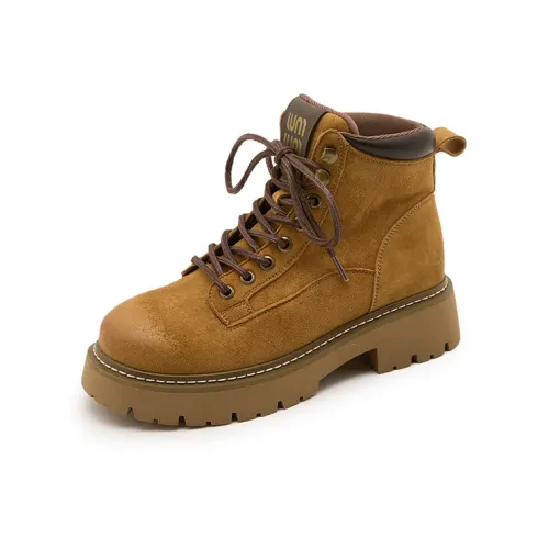 Chibang Короткий Мартин Ботинок 6 см Женский