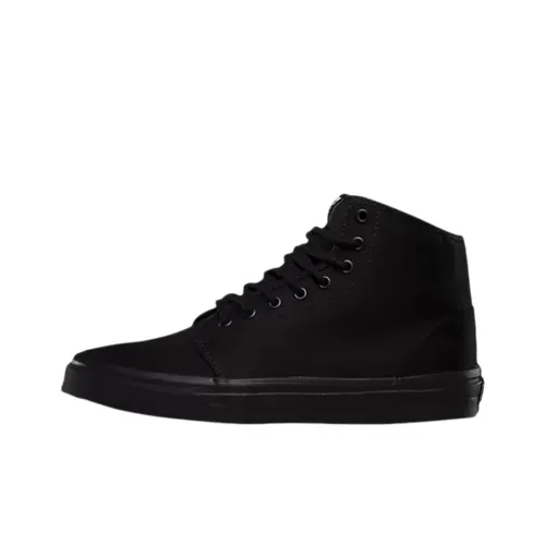 Vans High Топ Скейтборд Кроссовки Мужские Черные