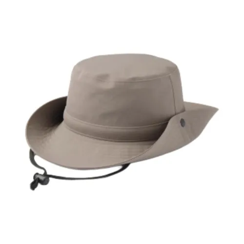 MUJI Полиэстер Шапки и Кепки Унисекс Темно-Кофейный