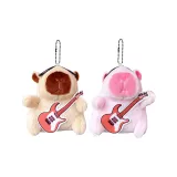 Мандаринная гитара Светло-коричневый Капибара + Мандаринная гитара Розовый Капибара