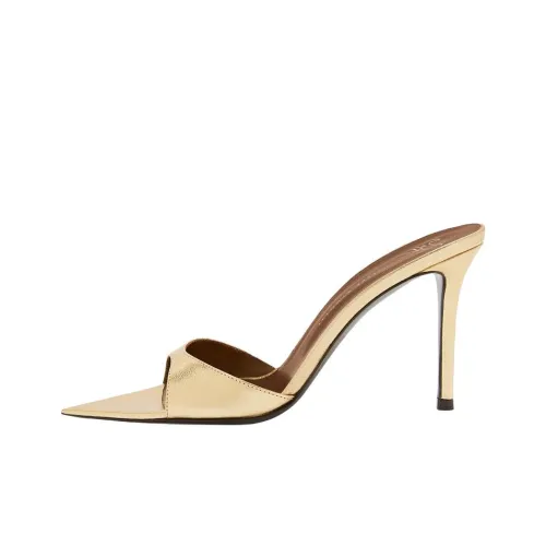 Giuseppe Zanotti GZ Слипоны 9 см Женские Золотые