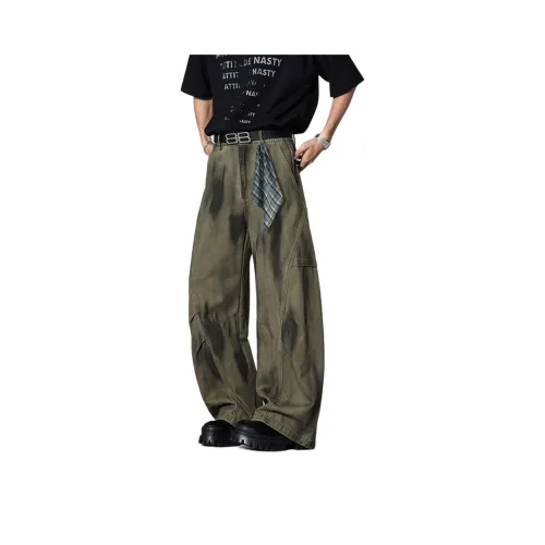 VIPGOOSE Армия Зеленый Унисекс Карго Брюки