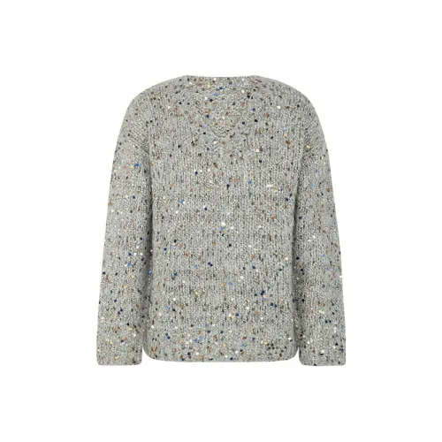 MEIYANG Серый Женский Свитер