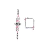 Серебряный ремешок + серебряное покрытие корпуса