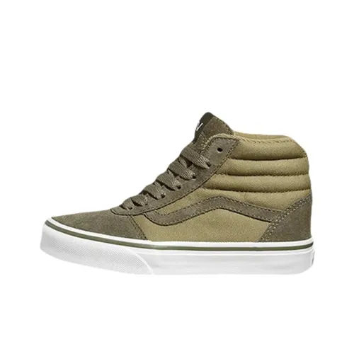 Vans Ward High Топ Детские Скейтбординги Зеленый Подростки