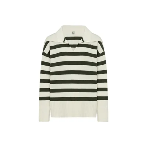 MEIYANG Зеленый Белый Женские Свитера