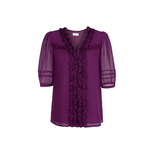 Tang Xi Фиолетовые Женские Рубашки
