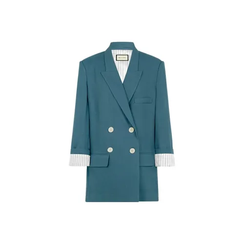 MEIYANG Озерно-голубой Женские Деловые костюмы