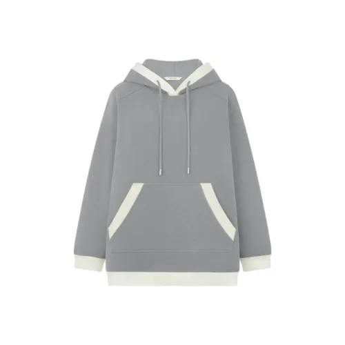 MEIYANG QINGCHENG Серый Женский Свитшот