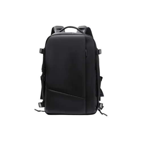 VIHUS Ткань Рюкзак Стандартный Мужской Черный