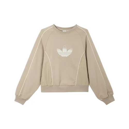 Adidas Originals AW24 Толстовка Женская Shadow Хаки Коричневый