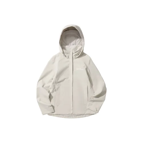 Jack Wolfskin Поход Водонепроницаемый и Ветрозащитный Ветровка Женские