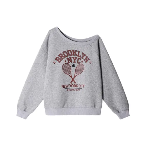 MO VOICE Серый Женский Свитшот