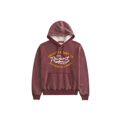 Hollister Red Men's Sweatshirts Hollister Красный Мужские Толстовки