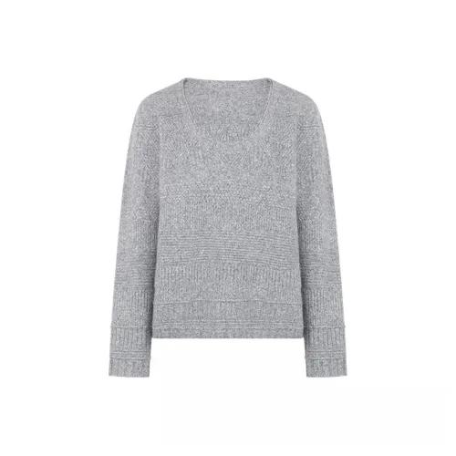 MEIYANG Серый Женский Свитер
