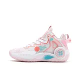 Бело-розовый