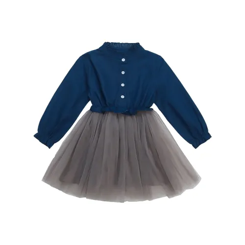 SUPEREDGE Темно-синий Kids Платья